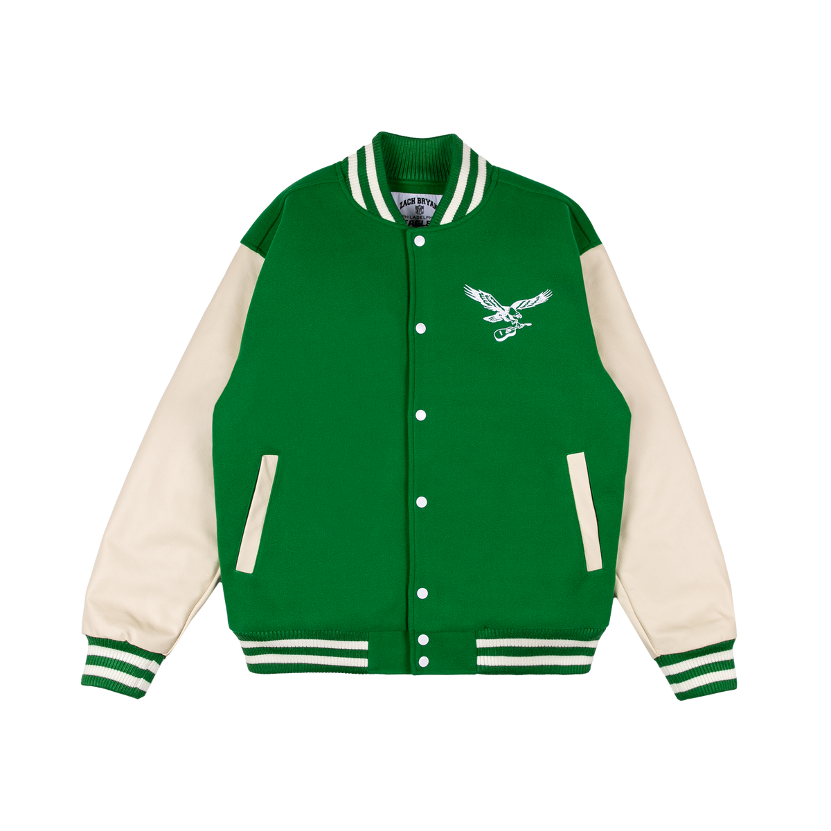 Zach Bryan x Eagles Letterman Jacket