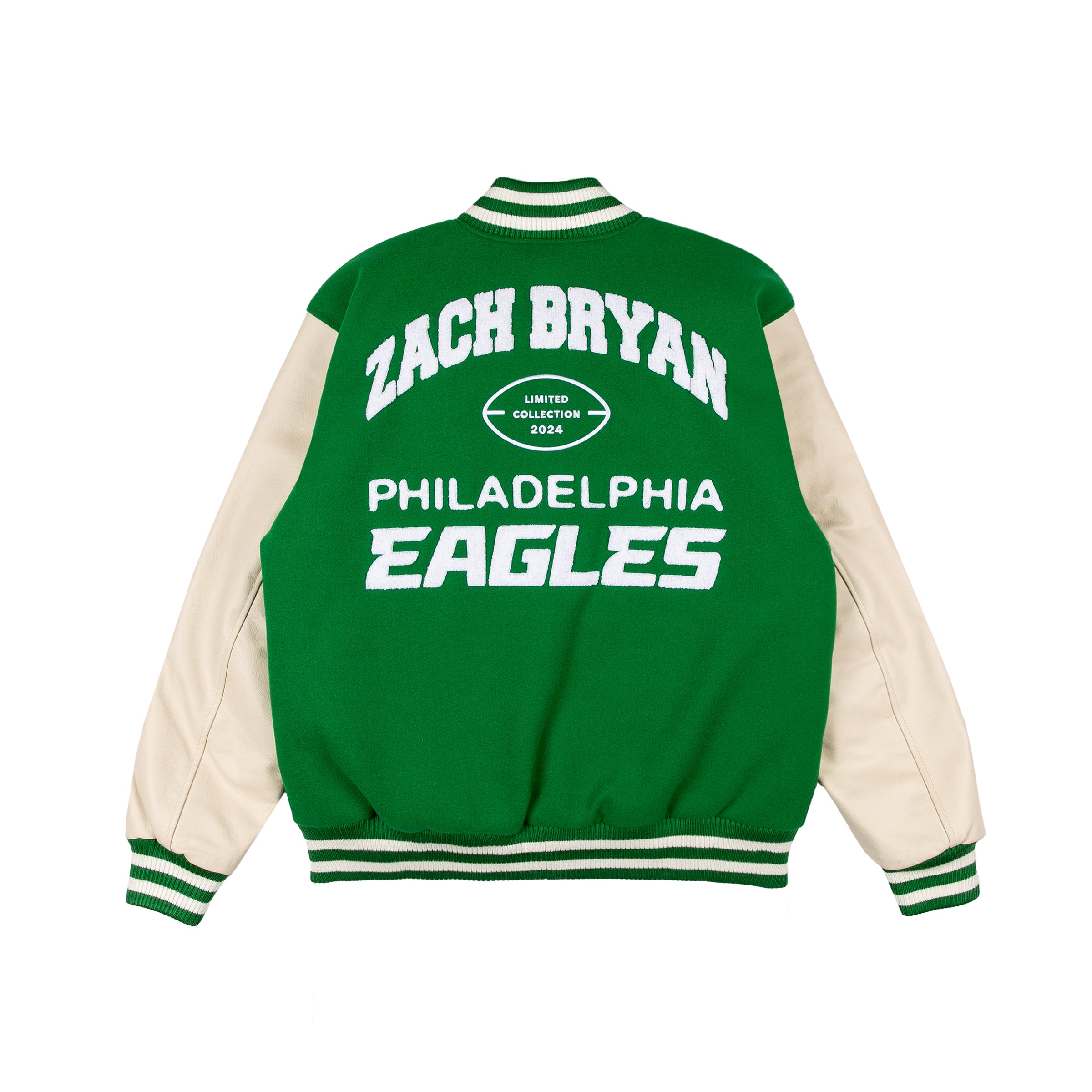 Zach Bryan x Eagles Letterman Jacket