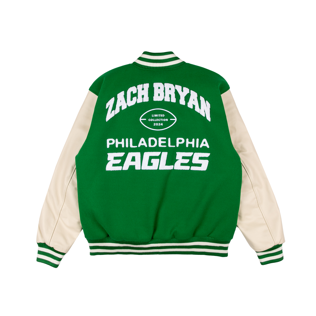 Zach Bryan x Eagles Letterman Jacket